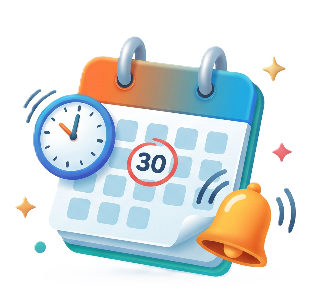 30-Day Calendar